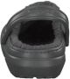 Crocs Pantoffels Classic Lined Clog tuinschoen slippers klomp met knuffelig nepleer - Thumbnail 10