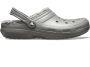 Crocs Pantoffels Classic Lined Clog tuinschoen slippers klomp met knuffelig nepleer - Thumbnail 13