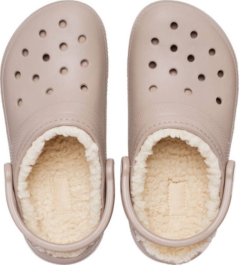 Crocs Classic Lined Klompen Mushroom Bone Heren