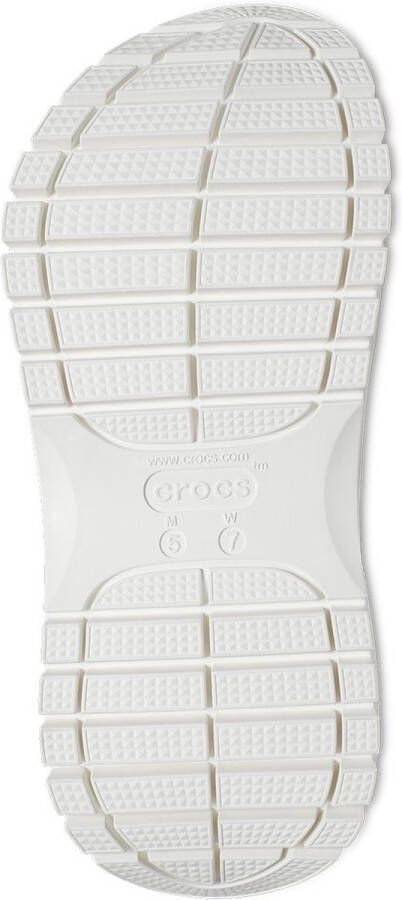 Crocs Classic Mega Crush Klompen White Heren