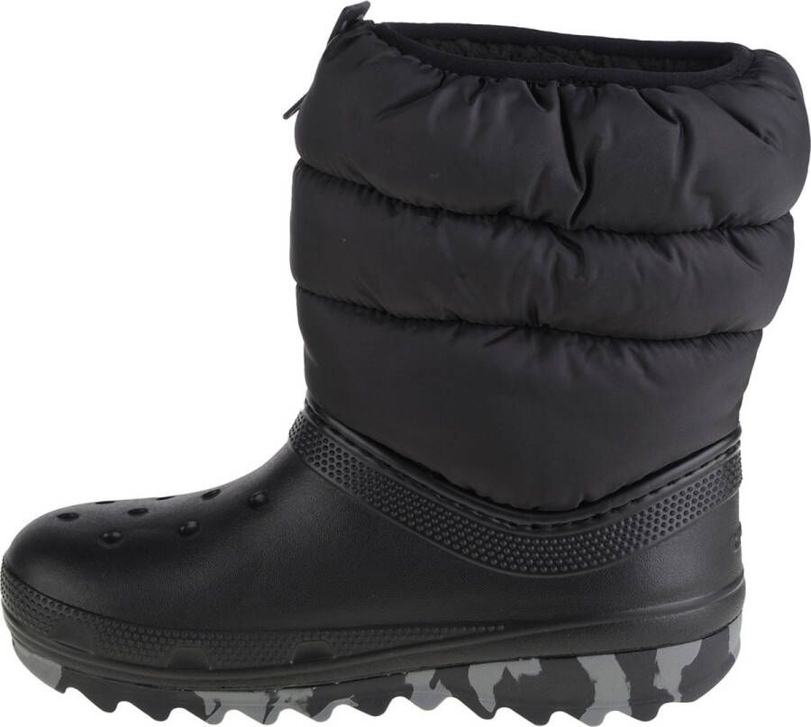 Crocs Classic Neo Puff Boot Kids 207684-001 voor een jongen Zwart Sneeuw laarzen