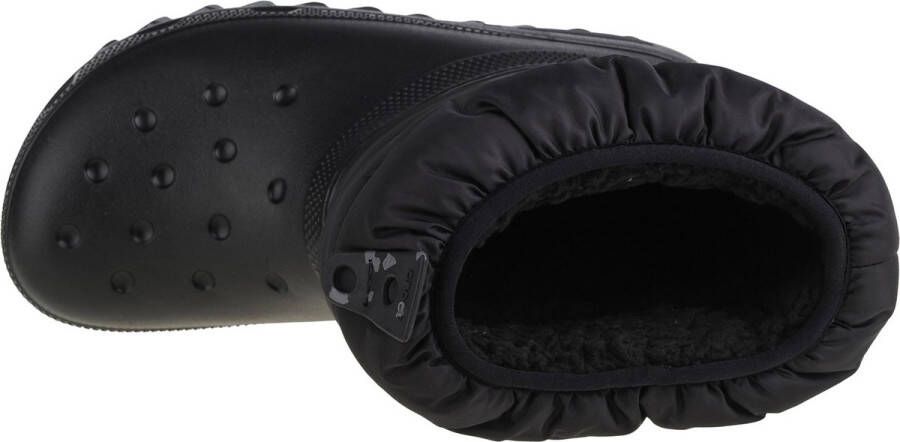 Crocs Classic Neo Puff Boot Kids 207684-001 voor een jongen Zwart Sneeuw laarzen