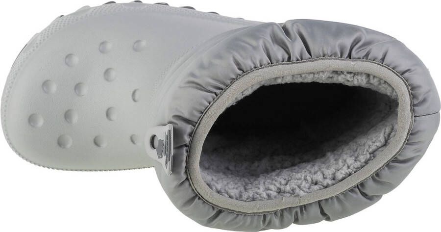 Crocs Classic Neo Puff Boot Kids 207684-007 voor een jongen Grijs Sneeuw laarzen