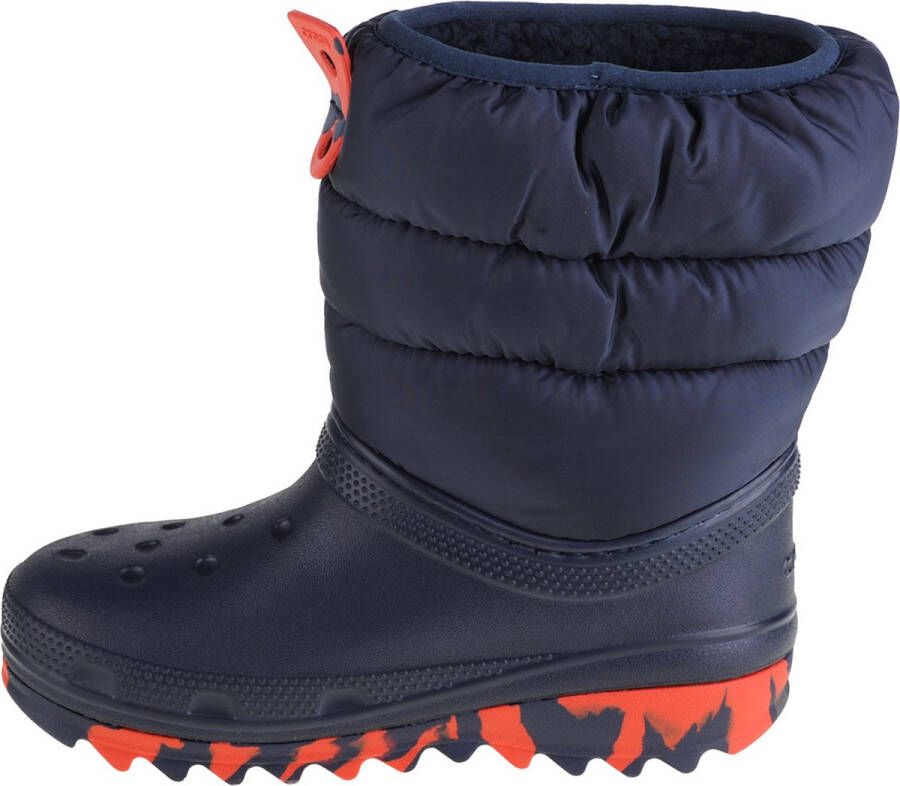 Crocs Classic Neo Puff Boot Kids 207684-410 voor een jongen Marineblauw Sneeuw laarzen - Foto 4