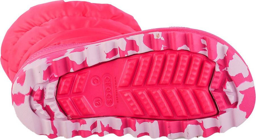 Crocs Classic Neo Puff Boot Kids 207684-6X0 voor meisje Roze Sneeuw laarzen