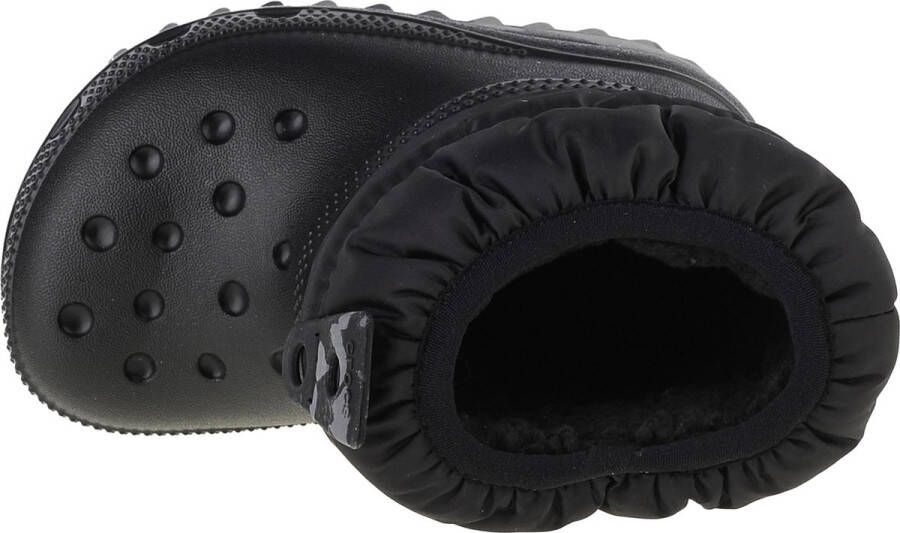Crocs Classic Neo Puff Boot Toddler 207683-001 voor een jongen Zwart Sneeuw laarzen