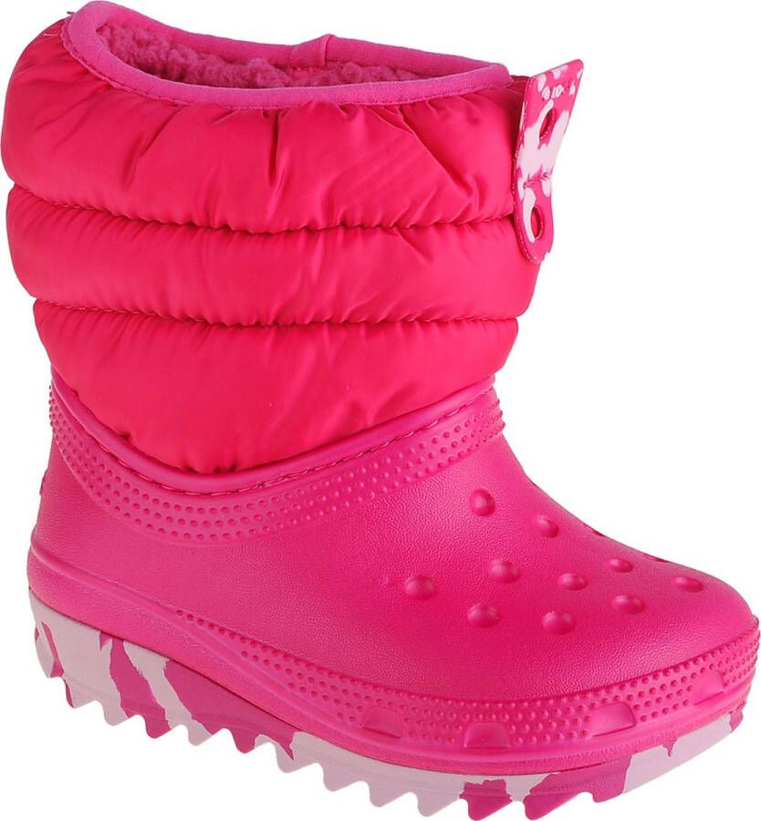 Crocs Classic Neo Puff Boot Toddler 207683-6X0 voor meisje Roze Sneeuw laarzen
