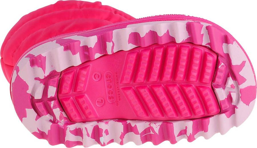 Crocs Classic Neo Puff Boot Toddler 207683-6X0 voor meisje Roze Sneeuw laarzen