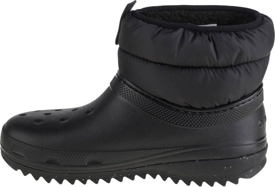 Crocs Classic Neo Puff Shorty Boot 207311-001 Vrouwen Zwart Sneeuw laarzen