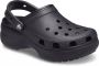 Crocs Clogs Classic Platform Clog W plateau zomerschoen pantoffel trendy plateauzool - Thumbnail 8