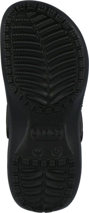 Crocs Classic Platform Clog Women Plateauzool Clogs Zwart