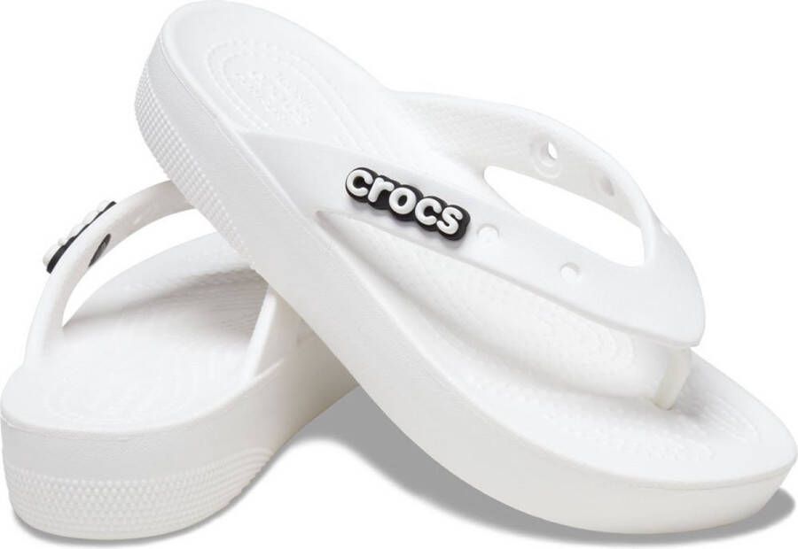 Crocs Classic Platform Dia´s Wit 1 2 Vrouw