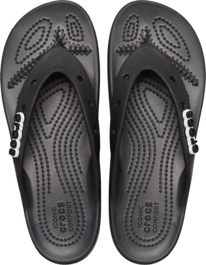 Crocs Classic Platform Flip W Black Slippers Dames