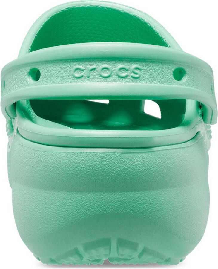 Crocs Classic Platform Klompen Groen Vrouw