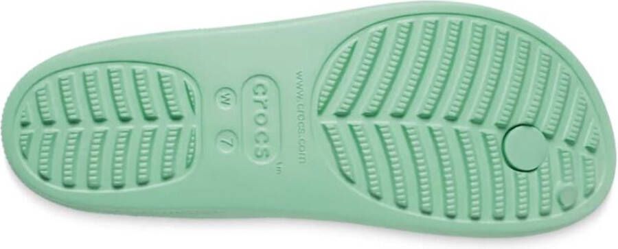 Crocs Classic Platform Slippers Groen Vrouw
