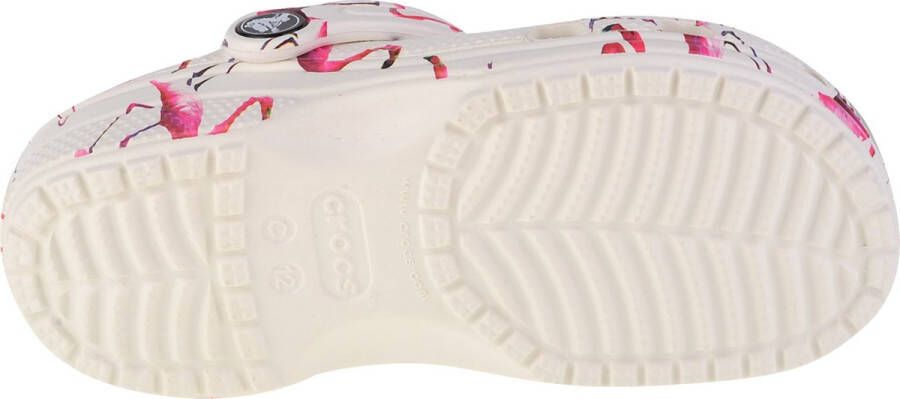 Crocs Classic Pool Party Clog 207826-1CW voor meisje Wit Slippers