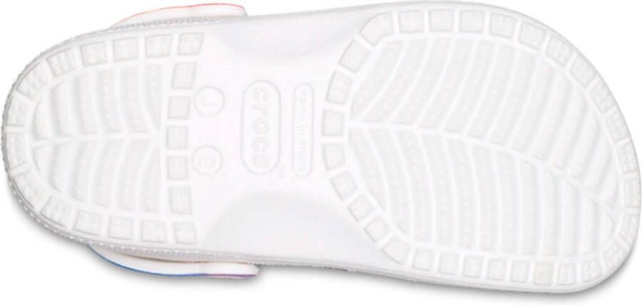 Crocs Classic Rainbow High Clog Unisex Kids 208117-90H Wit