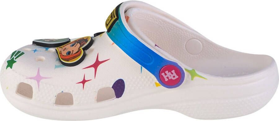 Crocs Classic Rainbow High Clog Unisex Kids 208117-90H Wit