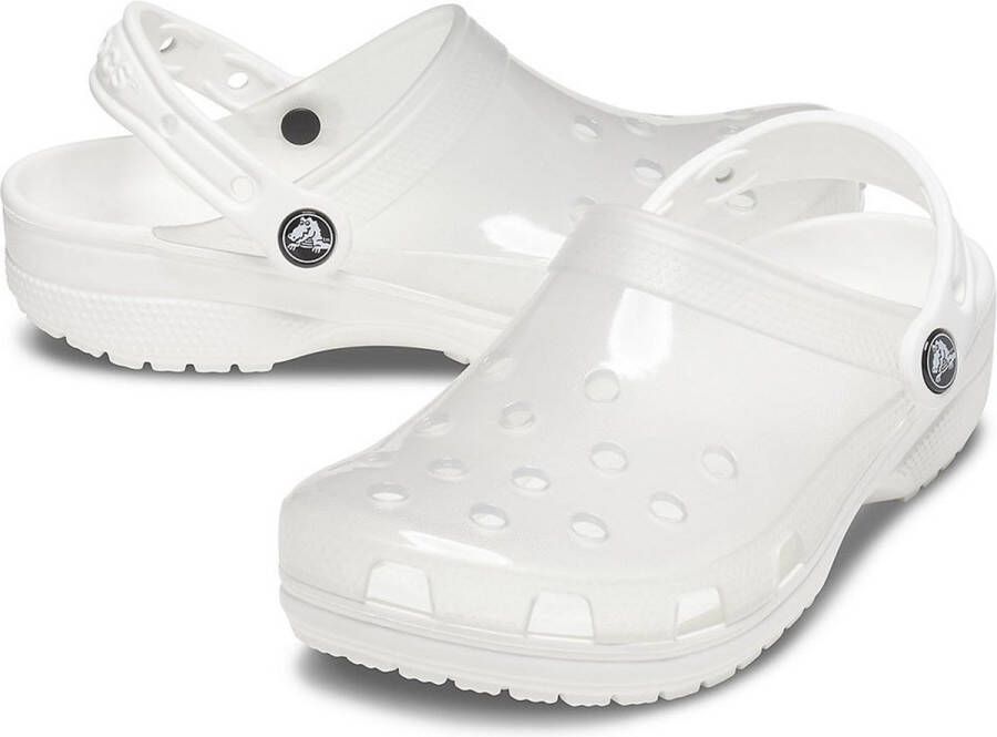 Crocs Classic Translucent Klompen White Heren