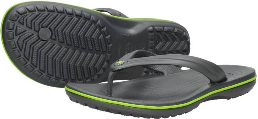 Crocs Crocband Flip Herenslippers Grijs