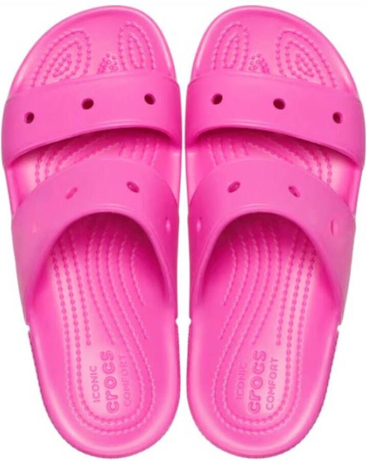 Crocs Dames Classic Sandal Juice ROSE