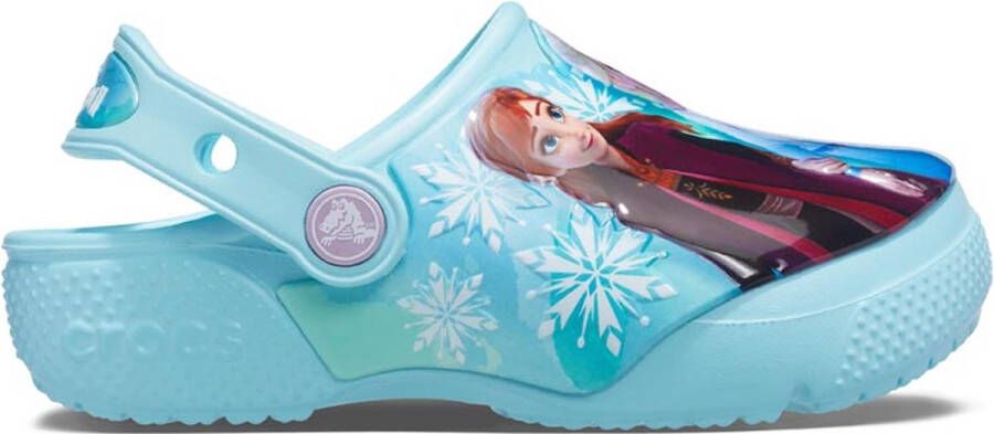 Crocs FL Disney Frozen II T Clog206804-4O9 voor meisje Blauw Slippers