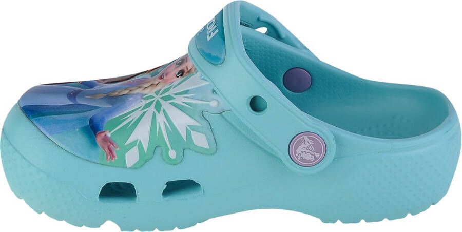 Crocs FL Disney Frozen II T Clog206804-4O9 voor meisje Blauw Slippers
