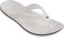 Crocs Sportieve Gestreepte Flip Sandaal White - Thumbnail 11