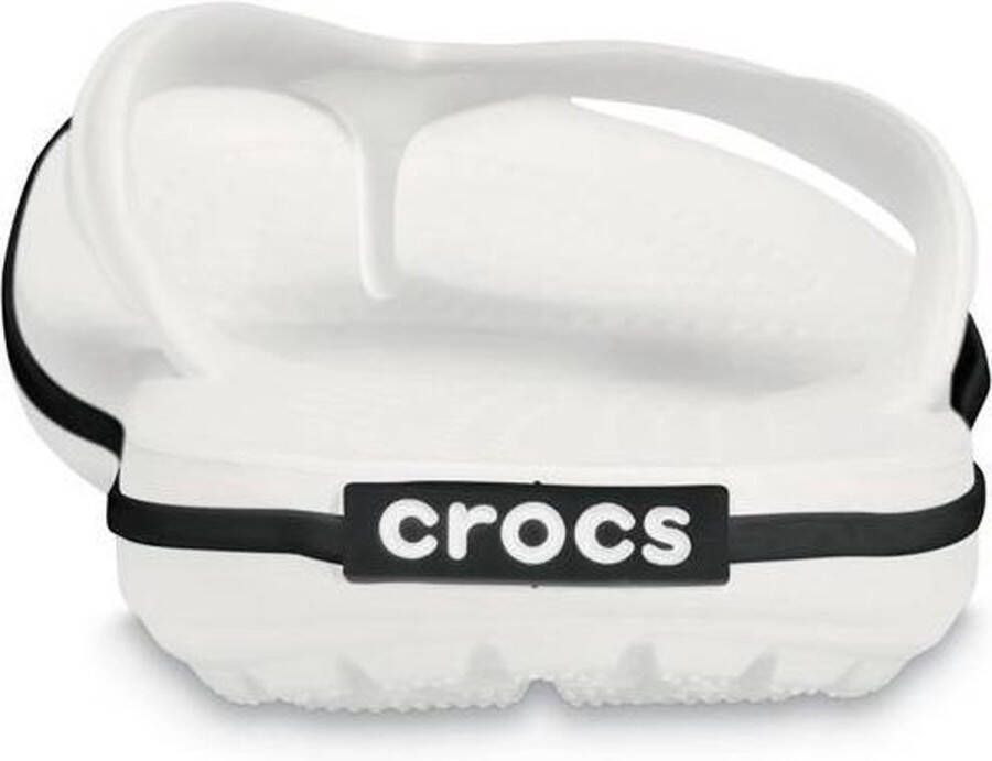Crocs Flip Sandalen Volwassenen Wit Zwart