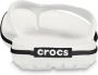 Crocs Sportieve Gestreepte Flip Sandaal White - Thumbnail 10