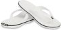 Crocs Sportieve Gestreepte Flip Sandaal White - Thumbnail 8