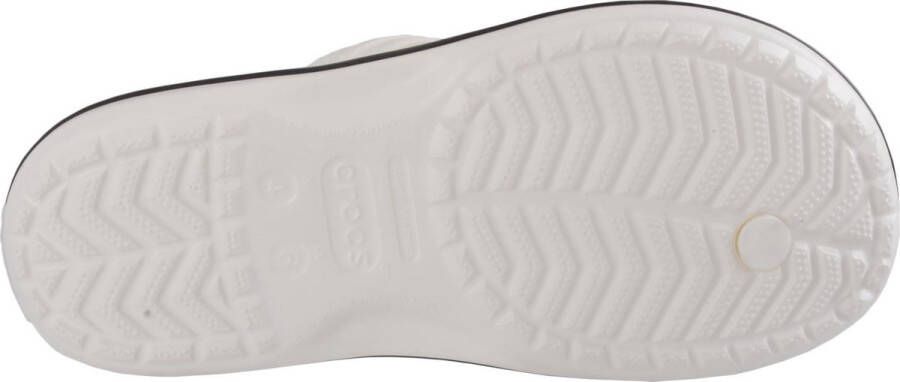 Crocs Flip Sandalen Volwassenen Wit Zwart
