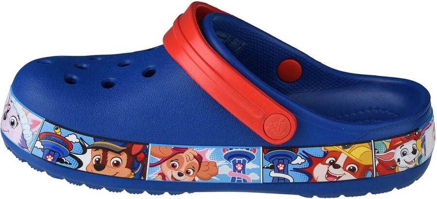 Crocs Fun Lab Paw Patrol 205509-4GX voor een jongen Blauw Slippers