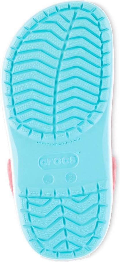 Crocs Kids Crocband Klomp Ice Blue White