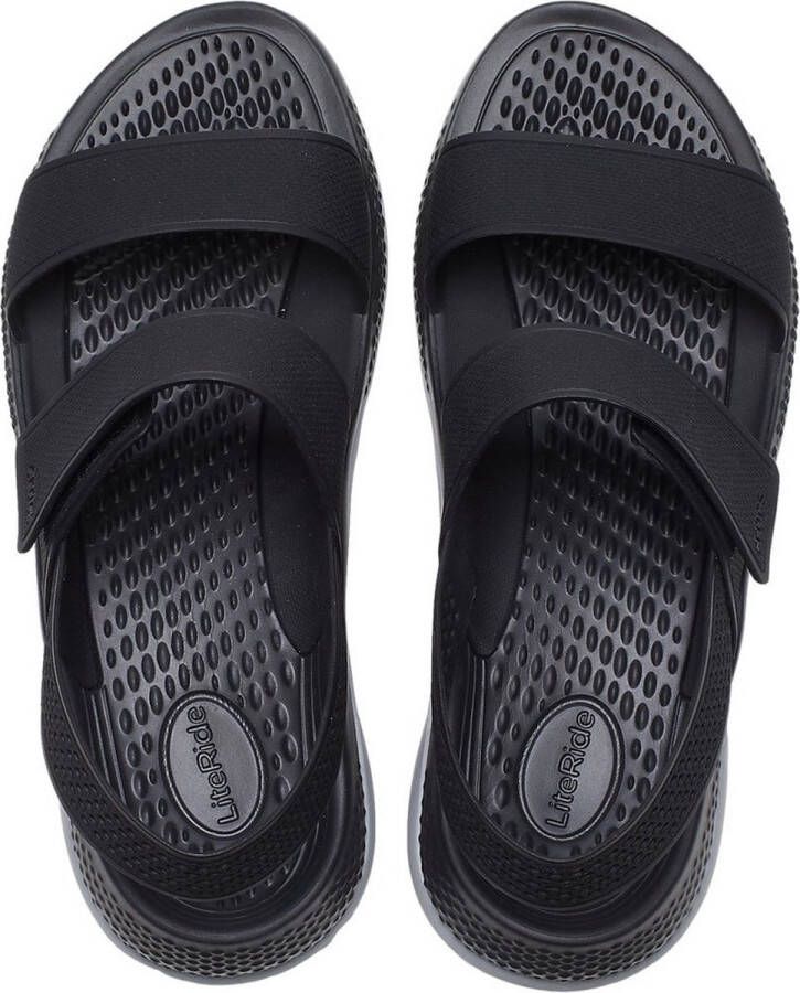 Crocs Lite Ride 360 Pacer Sandalen Zwart 1 2 Vrouw