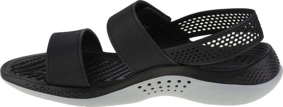 Crocs Lite Ride 360 Pacer Sandalen Zwart 1 2 Vrouw