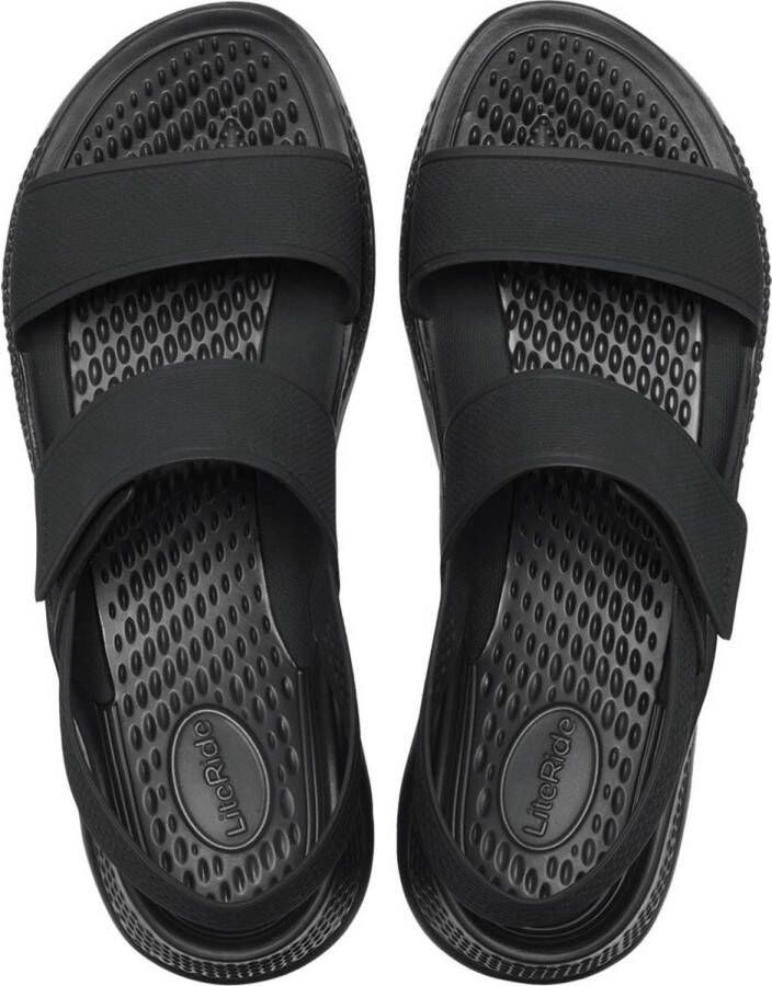 Crocs Literide 360 W Sandal 206711-001 Vrouwen Zwart Sandalen - Foto 4
