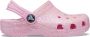 Crocs Classic Glitter Klompen Roze - Thumbnail 4