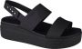 Crocs Sleehaksandaaltjes Brooklyn Low Wedge zomerschoen sandaal sleehak met modieuze plateauzool - Thumbnail 6