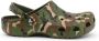 Crocs Classic Printed Camo Clog Sandalen maat M10 W12 grijs - Thumbnail 14