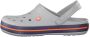 Crocs Crocband 11016-01U nen Grijs Slippers - Thumbnail 15