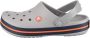 Crocs Crocband 11016-01U nen Grijs Slippers - Thumbnail 7