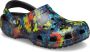 Crocs Classic Tie Dye Graphic Clog 205453 4SW Vrouwen Veelkleurig Slippers - Thumbnail 7