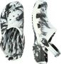 Crocs Classic Marbled Clog White Black Schoenmaat 39 40 Slides & sandalen 206867 103 - Thumbnail 8