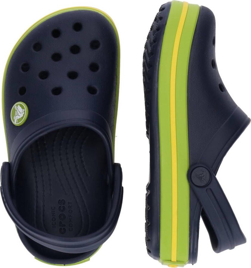 Crocs Slippers Unisex blauw groen wit