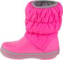 Crocs Winter Puff Boot Kids 14613-6TR voor meisje Roze Sneeuw laarzen - Thumbnail 5