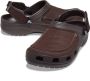 Crocs Classic Yukon Vista II Clog 207142-206 Mannen Bruin Slippers - Thumbnail 9