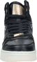 Cruyff Beige High Top Sneakers met Zwarte Accenten Black Heren - Thumbnail 12
