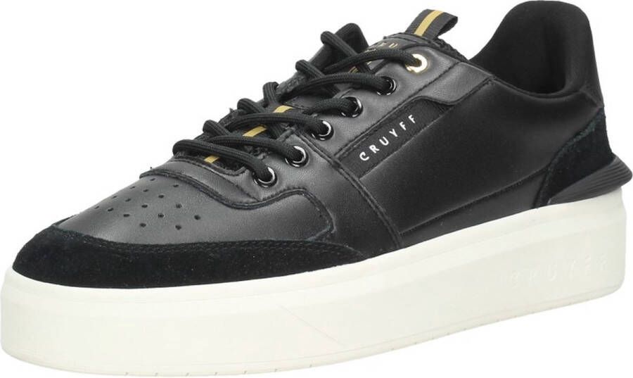 Cruyff Endorsed Tennis Lage sneakers Leren Sneaker Heren Zwart