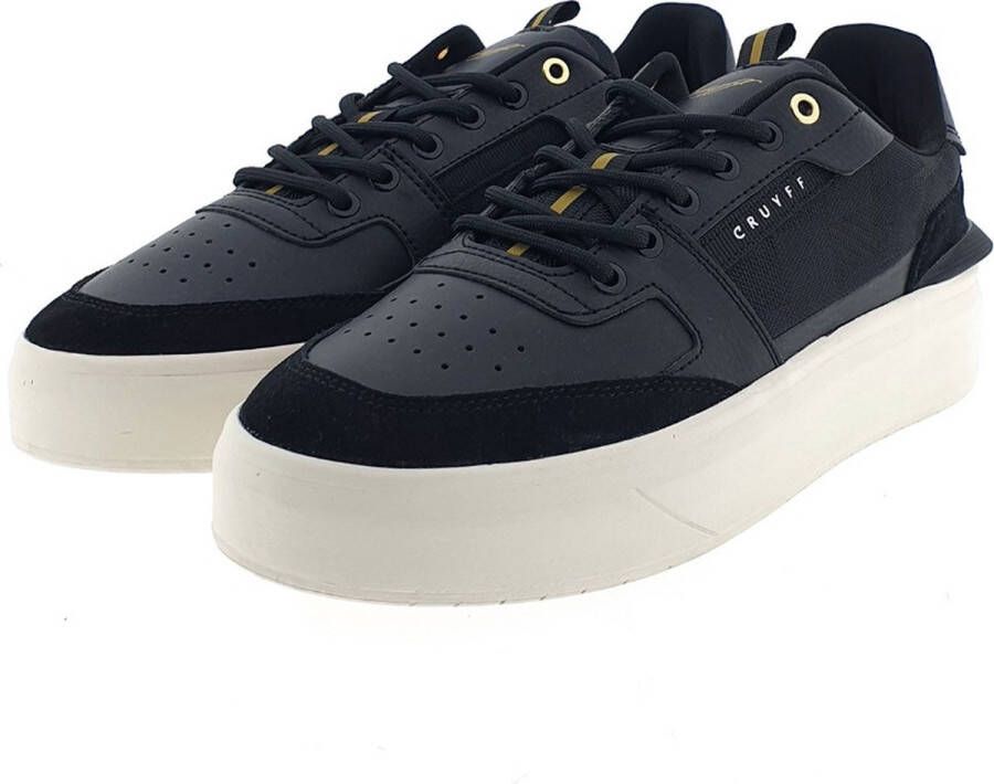 Cruyff Endorsed Tennis Lage sneakers Leren Sneaker Heren Zwart